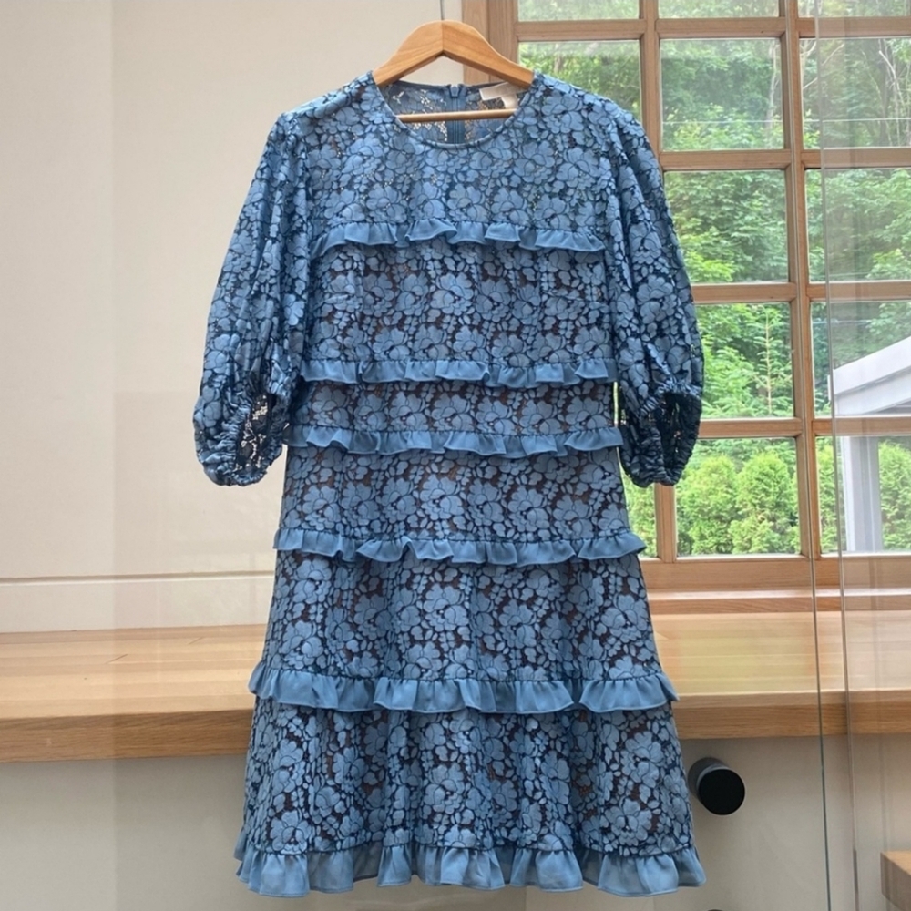 MICHAEL MICHAEL KORS Floral Lace Dress Size 8 Medium